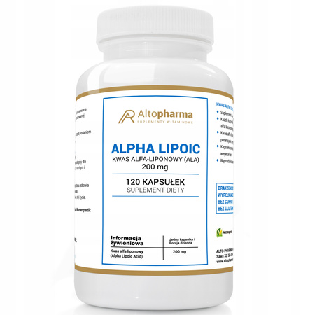 ALTO PHARMA KWAS-ALFA-LIPONOWY, 120kaps