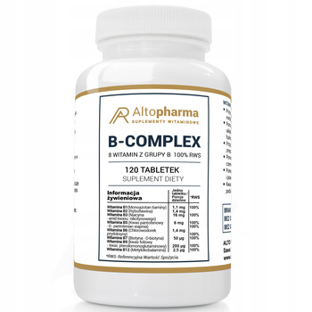 ALTO PHARMA SUPLEMENT DIETY WITAMINA B COMPLEX 120 tabletek