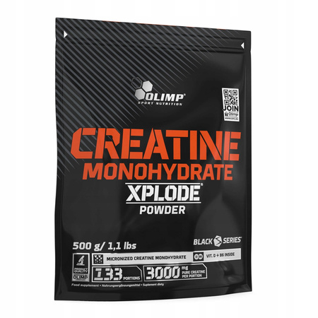 CREATINE MONOHYDRATE XPLODE POWDER POMARAŃCZA 500g