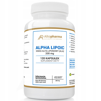 ALTO PHARMA KWAS-ALFA-LIPONOWY, 120kaps