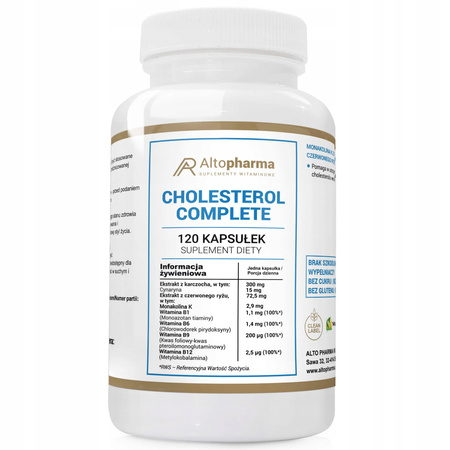 ALTO PHARMA CHOLESTEROL COMPLETE 120 kaps.