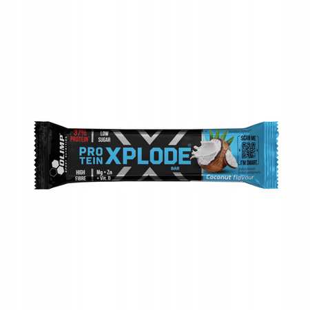 BATON PROTEINOWY OLIMP PROTEIN XPLODE BAR 40g KOKOSOWY