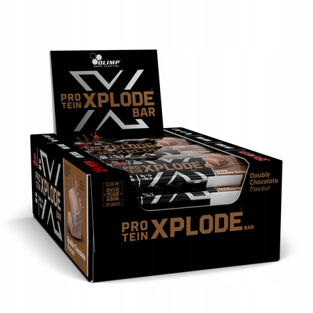 BATON PROTEINOWY OLIMP PROTEIN XPLODE BAR 40 g PODWÓJNA CZEKOLADA