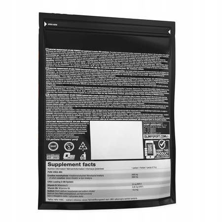 CREATINE MONOHYDRATE XPLODE POWDER CYTRYNA 500g