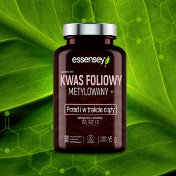 TREC ESSENSEY KWAS FOLIOWY METYLOWANY+ 90kaps