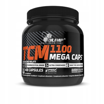 KREATYNA KAPSUŁKI OLIMP TCM 1100 MEGA CAPS 400 KAPS