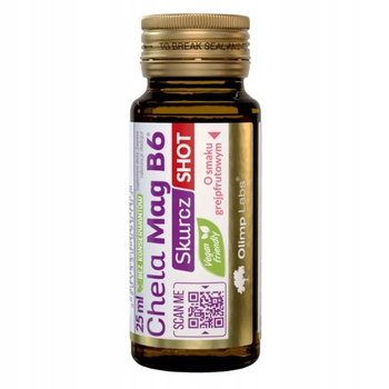 OLIMP CHELA MAG B6 SKURCZ SHOT SOK AMPUŁKA SZKLANA 25 ML