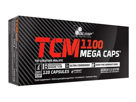 KREATYNA KAPSUŁKI OLIMP TCM 1100 MEGA CAPS 120 KAPS