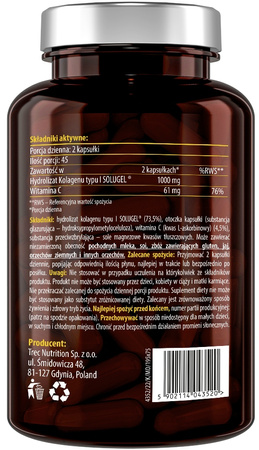 TREC ESSENSEY KOLAGEN+ 1000 mg 90kaps