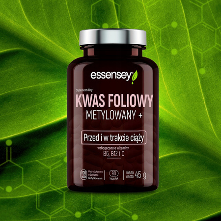 TREC ESSENSEY KWAS FOLIOWY METYLOWANY+ 90kaps