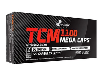 KREATYNA KAPSUŁKI OLIMP TCM 1100 MEGA CAPS 120 KAPS