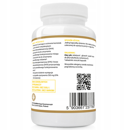 ALTO PHARMA OMEGA 3 + WITAMINA E 90 kapsułek