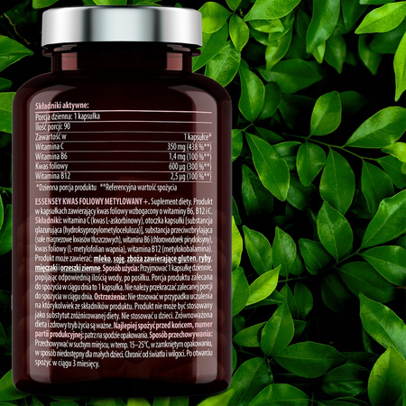 TREC ESSENSEY KWAS FOLIOWY METYLOWANY+ 90kaps