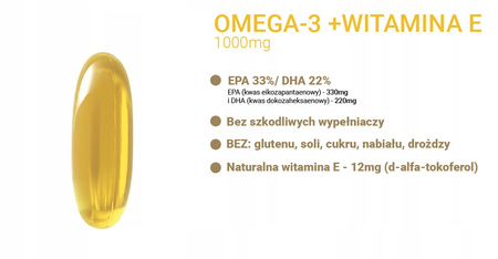 ALTO PHARMA OMEGA 3 + WITAMINA E 90 kapsułek