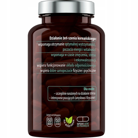 ESSENSEY ŻEŃ-SZEŃ KOREAŃSKI 500mg, 90kaps