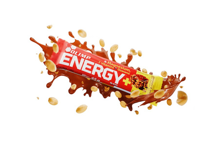 BATON PROTEINOWY OLIMP ENERGY+ BAR 45 g karmelowo-orzechowy