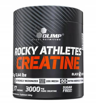 KREATYNA OLIMP ROCKY ATHLETES CREATINE 200 g BEZSMAKOWY
