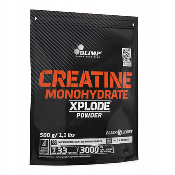 CREATINE MONOHYDRATE XPLODE POWDER POMARAŃCZA 500g
